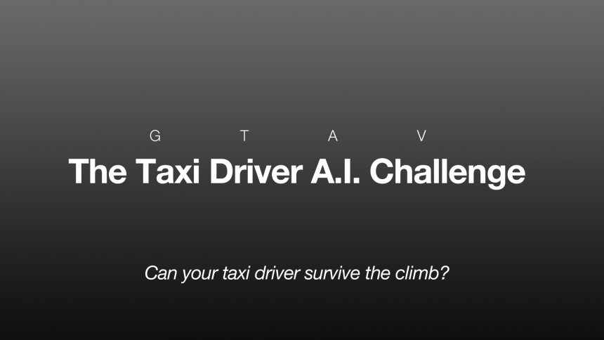 Die GTA V A.I.-Driverchallenge