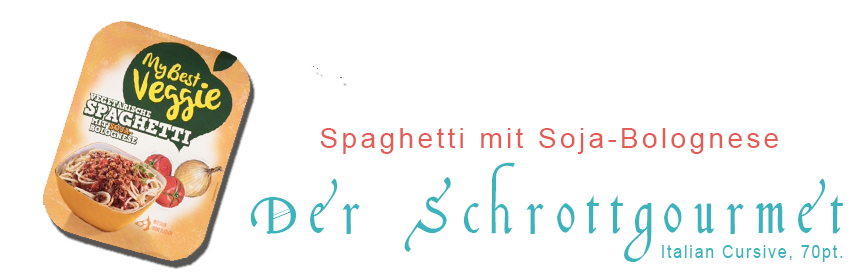 Der Schrottgourmet #13 – Spaghetti mit Soja-Bolognese